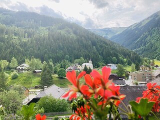 Ausblick vom Balkon