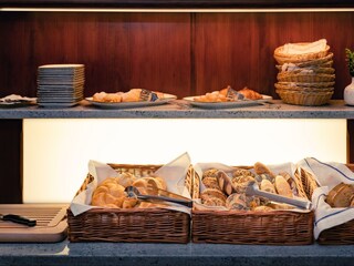 Unser reichhaltiges Frühstücksbuffet