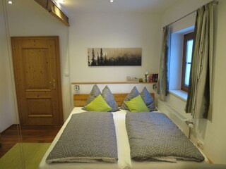 Gemütliches Bett