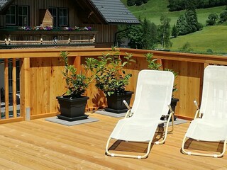 Terrasse Ferienwohnung 70A