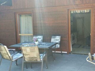 Terrasse Ferienwohnung 70A