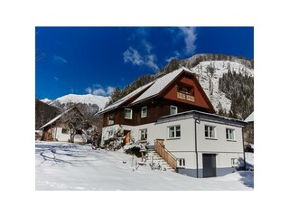 Hausansicht Winter