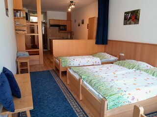 Schlaf- und Wohnbereich