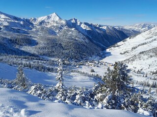 Blick auf die Planneralm von den Pisten aus