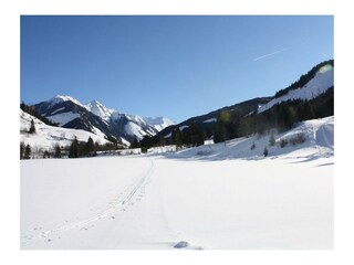 Aussicht in Richtung Talschluss