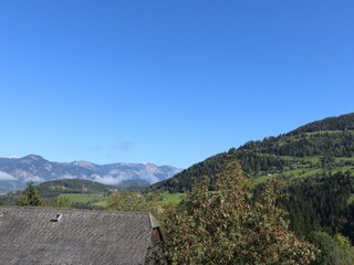 Blick vom Balkon