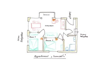 Lageplan App. Sunnsein