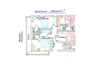 Lageplan App. Almhütt´n