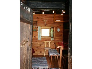 Blick ins Wohnzimmer