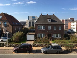 Aussicht vom Balkon