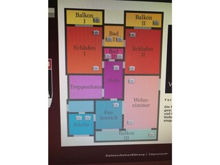 Appartamento per vacanze Traben-Trarbach Pianta del piano 20