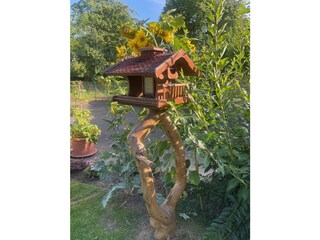 Vogelhaus in unserem Garten