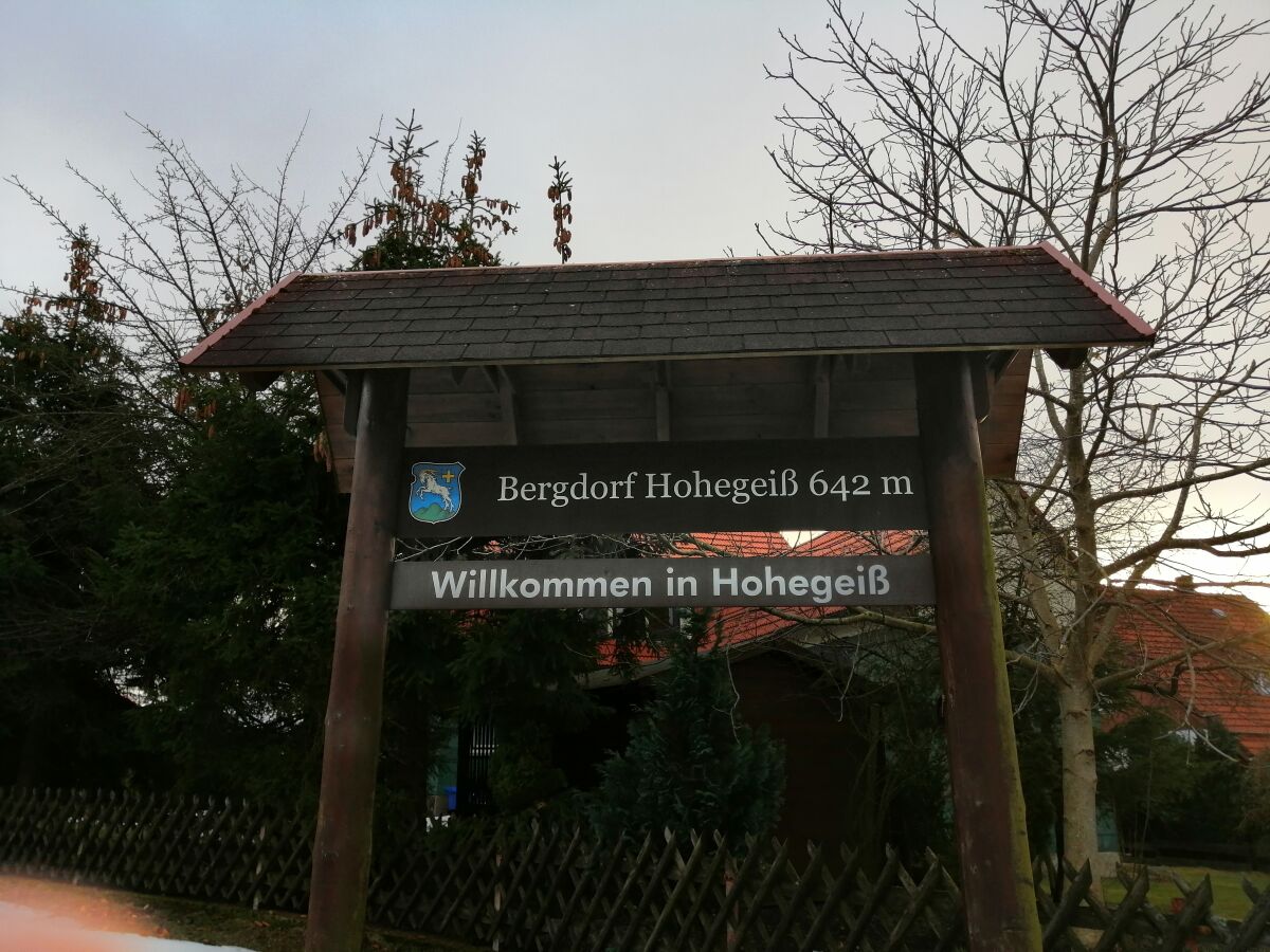 Hinweisschild