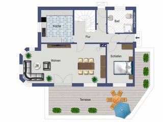 Ferienhaus Nieblum Ausstattung 23