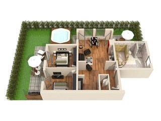 Appartamento per vacanze Göhren-Lebbin Pianta del piano 42