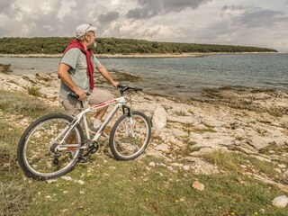 Fahrräder gut. kann für An- und Abreise vorgebucht werd