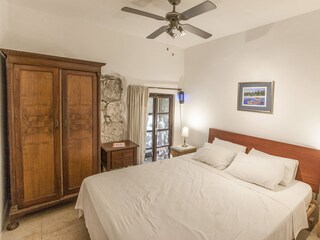 Double bedded room downstairs apartment.