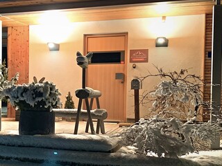 Eingangsbereich Winter