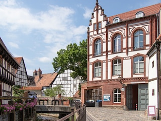 Blick auf Hofeingang