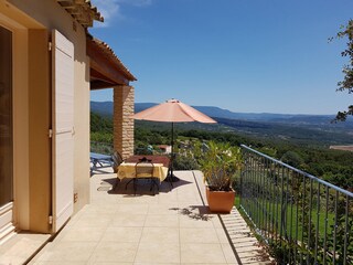 Terrace and views