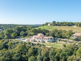 Villa mit privatem beheiztem Pool und Aussicht