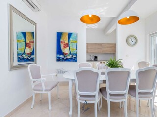 dining and kitchen