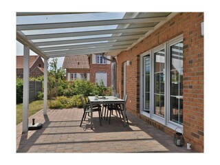 Kapitänshaus - Blick auf die große Terrasse