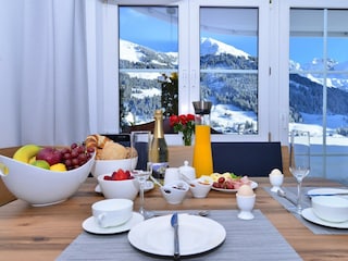 Essecke mit Panoramablick