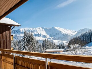 Aussicht Richtung Fellhorngrat und Riezlern