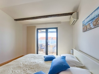 Villa Kascuni Wohnung A2 Schlafzimmer