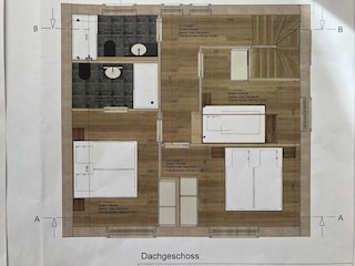 Renovation 2023: Grundriss oberes Stockwerk