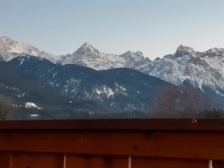 Ausblick  Balkon