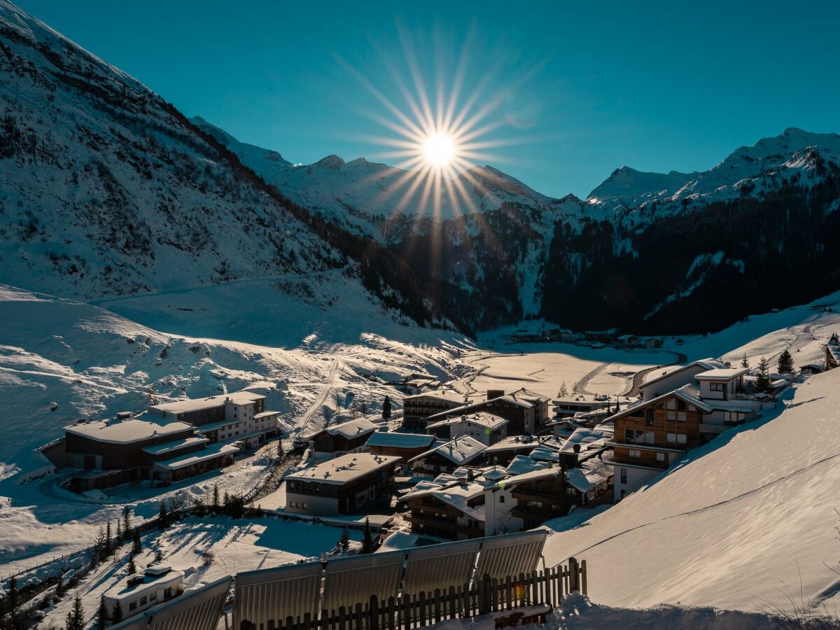 Fernerblick Apartments Hintertux Ausblick Winter