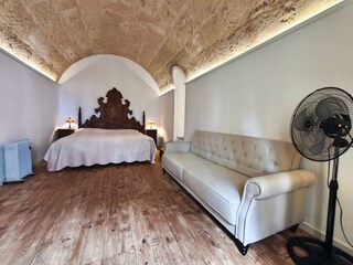 Schlafzimmer mit extra Schlafsofa