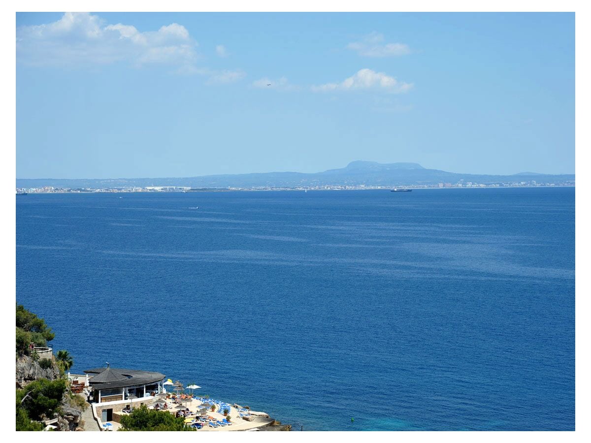 Blick auf die Bucht von Illetas