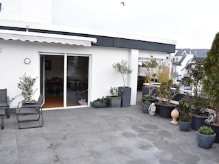 Terrasse Ahrterrassen großes Appartement