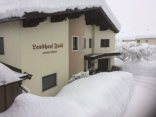 Landhaus Foidl im Winter