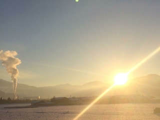 Landhaus Foidl Sonnenuntergang