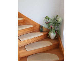 Treppe zu der Wohnung "Sonnenschein"