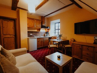 Ferienwohnung Oppurg Wohnzimmer 15