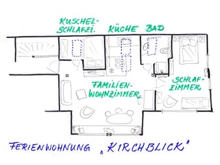 Grundriss "Kirchblick"