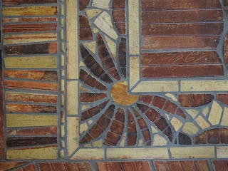 Fußbodenmosaik (Detail)