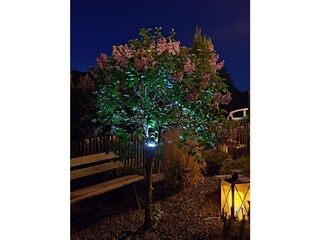 Abends mit Beleuchtung