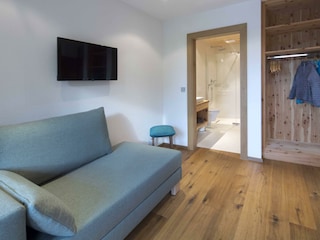 Schlafzimmer mit Chaiselongue
