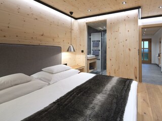 Schlafzimmer mit Bad en Suite