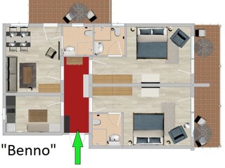 Holiday apartment Oberstaufen Floor Plan 10