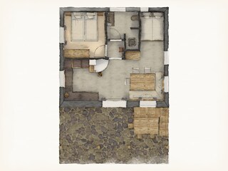 Casa per le vacanze Cavareno Pianta del piano 41