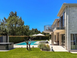 Blick aus dem Garten