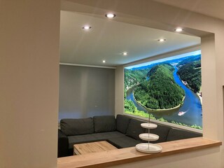 Blick Wohnzimmer