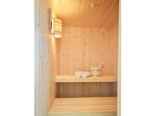 hauseigene Sauna